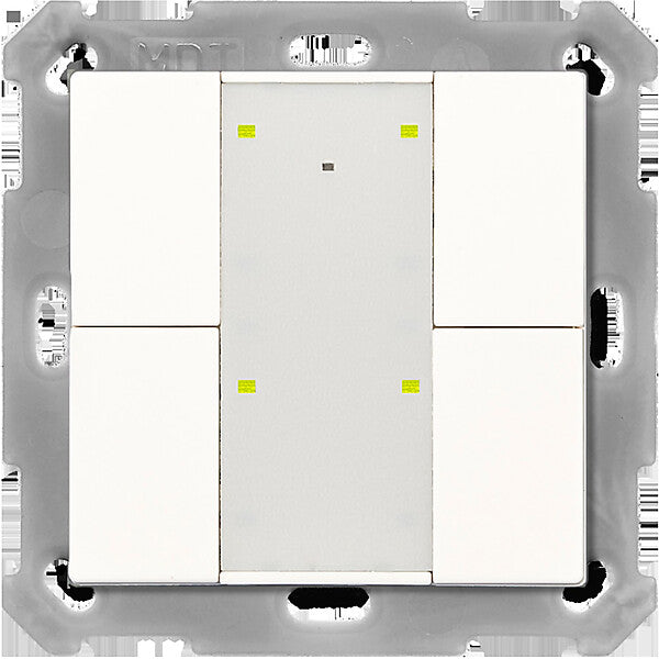 MDT technologies KNX RF+Funk Taster Plus 4-f. m.Aktor,rws/glä RF-TA55A4.01